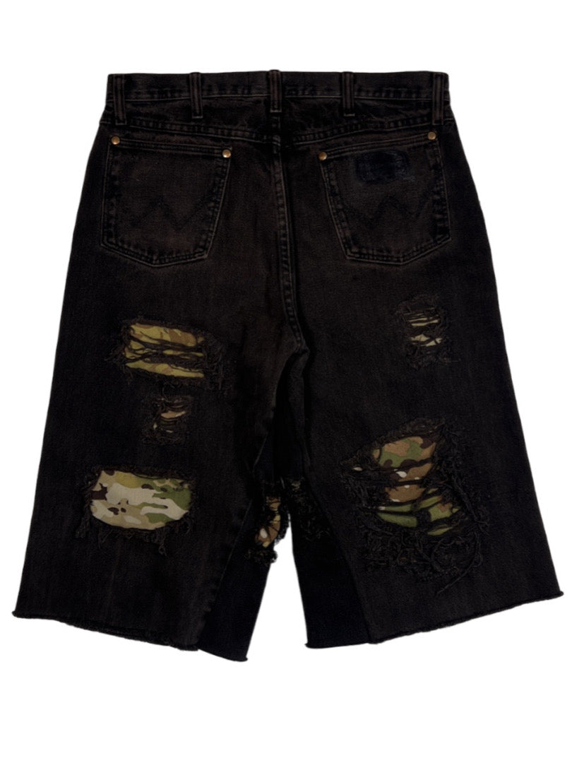 "Stealth" Denim Jorts