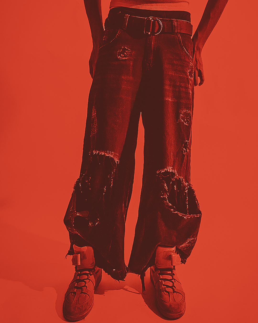 "Boro" Jeans
