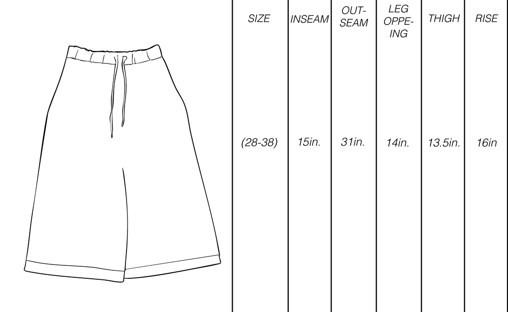 "Drift" Capri Sweatpants